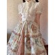 Miss Point Cat Rose Tea Open Front Deluxe Skirt(Reservation/Full Payment Without Shipping)